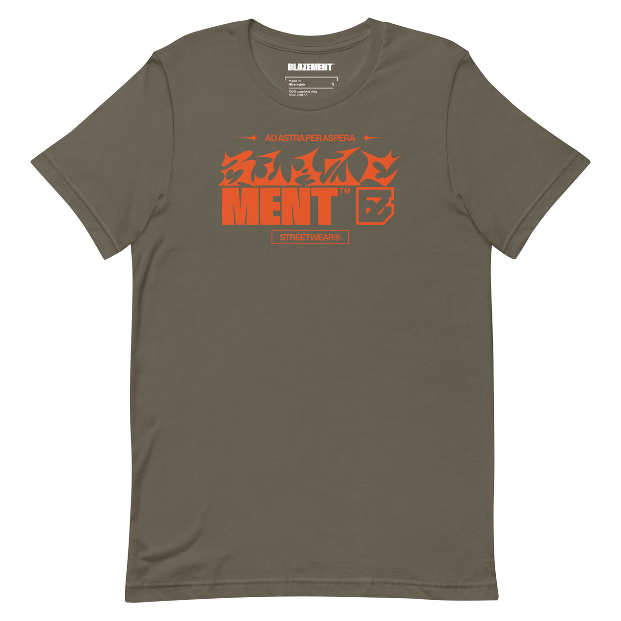 BLAZEMENT AD ASTRA ARMY T-SHIRT